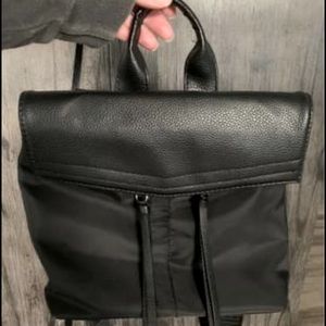 Black Mini Backpack